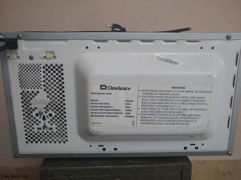 Dawlance microwave 2