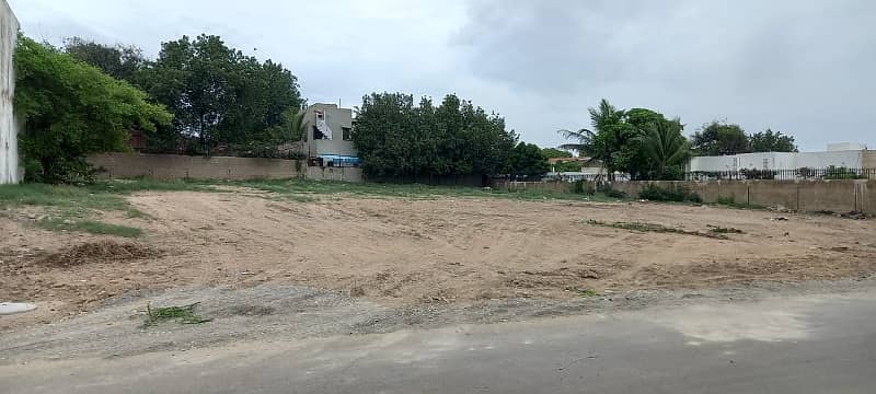 DHA Phase 7 Residential Plot Sized 500 Square Yards Is Available 0