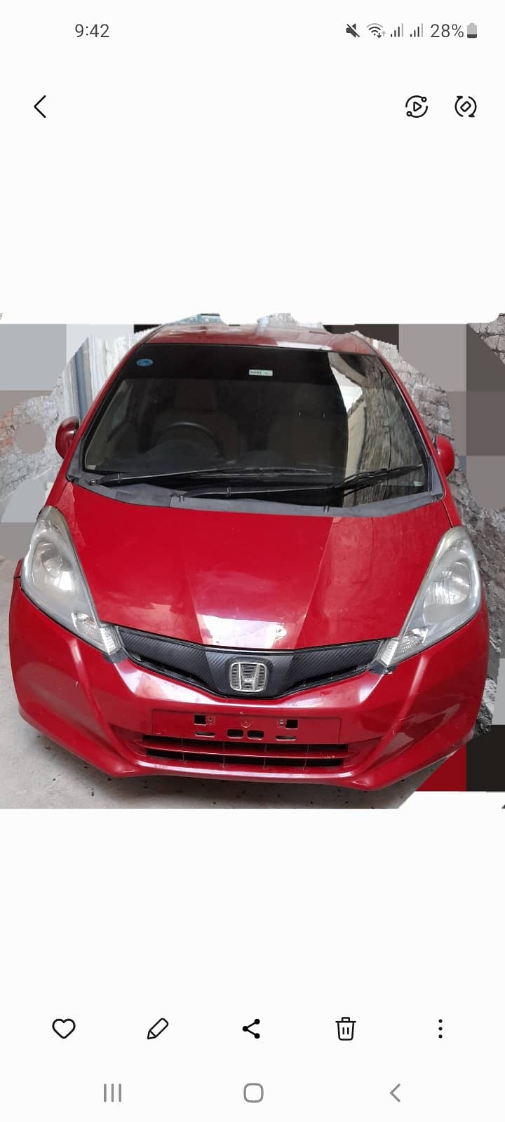 Honda Fit HybriD 1.5 Smart Selection 2013 , Registered in 2016, Full o 1