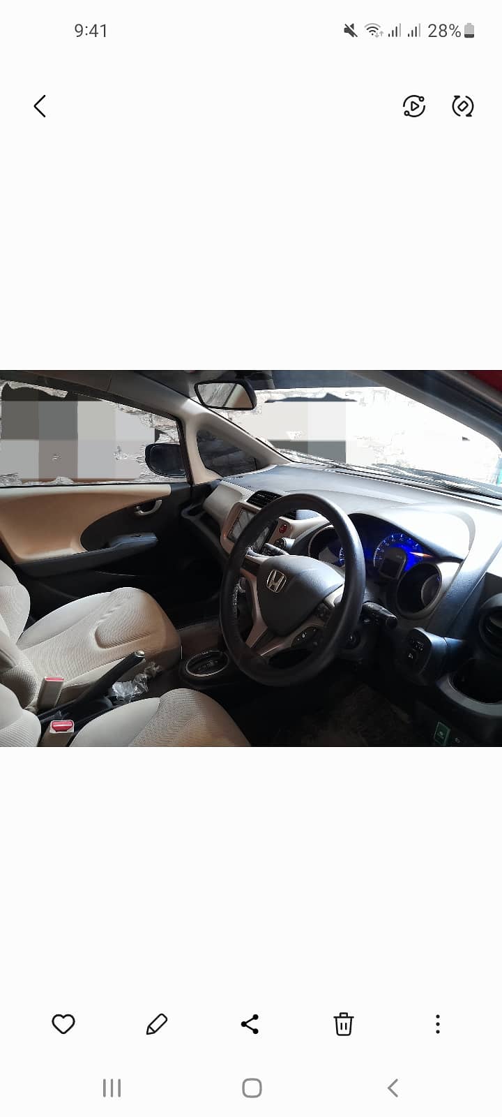 Honda Fit HybriD 1.5 Smart Selection 2013 , Registered in 2016, Full o 4