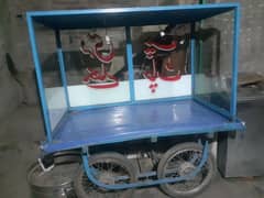 hand cart dahi bhally