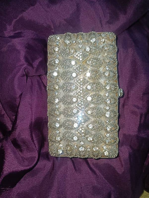 fancy bridal clutch 0