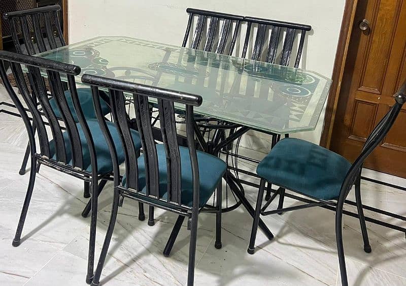 dining table with 6 chairs 1