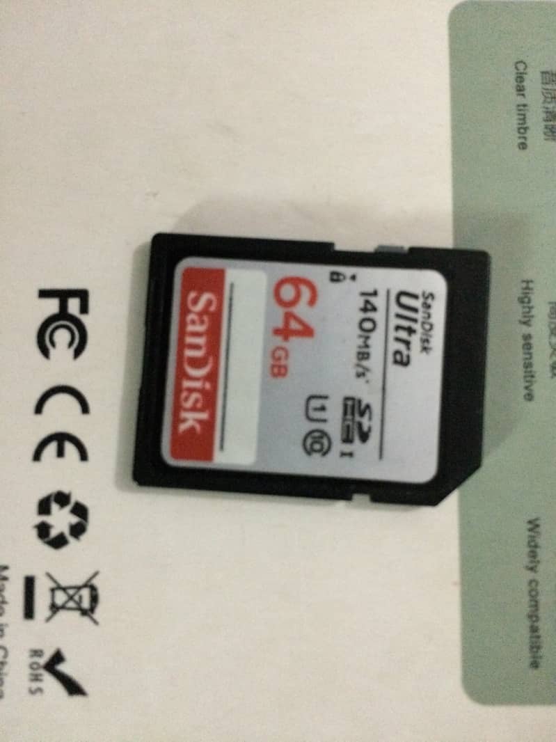 Sandisk Ultra 64GB Card for Sale 0