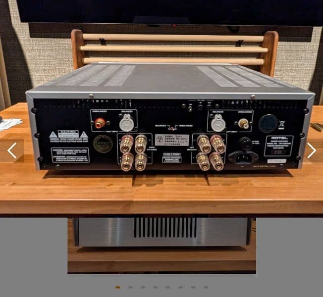 Rotel RB 1582 Mkii power amplifier 1