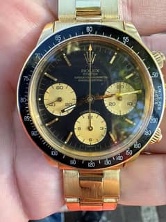 Authentic RARE vintage 1979 Rolex 6263 Daytona 18K gold