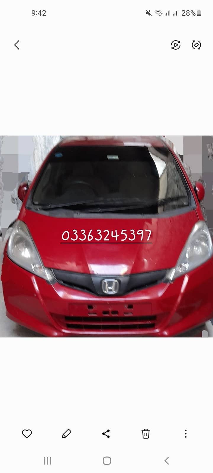 Honda Fit HybriD 1.5 Smart Selection 2013 , Registered in 2016, Full o 14