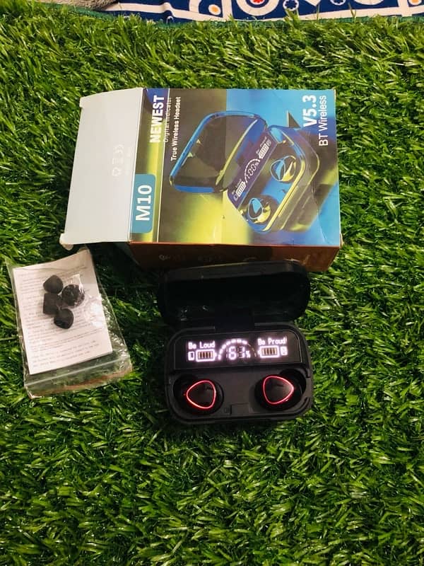 M10 airbuds Good sound buffer sound WhatsApp(03274117805) 2