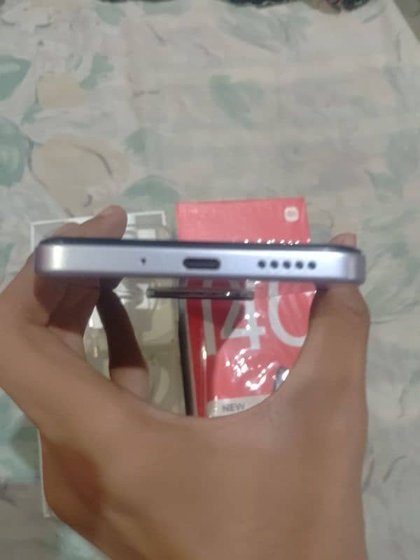 model redmi 14c ram 12.  rom 128 15 day use phone all ok 03142659279 0