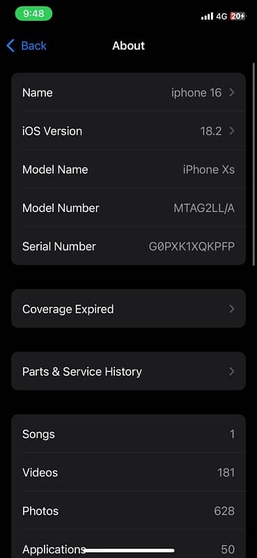 Iphone Xs non pta 4