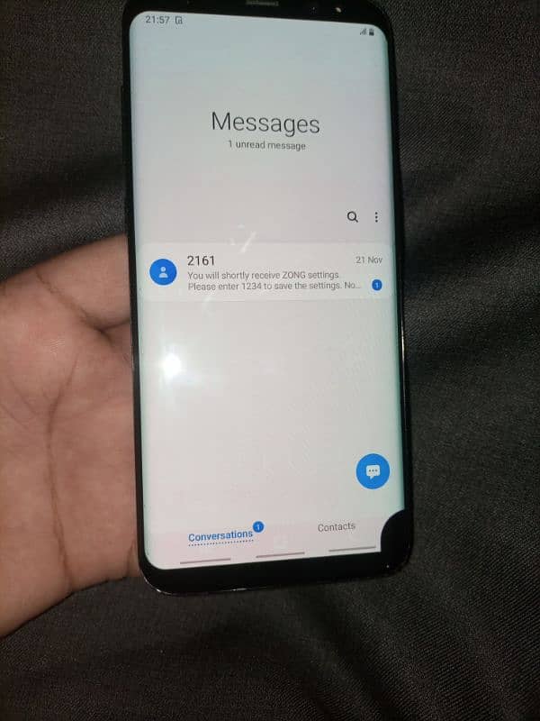 Samsung S8 plus single sim ha PTA approved 11