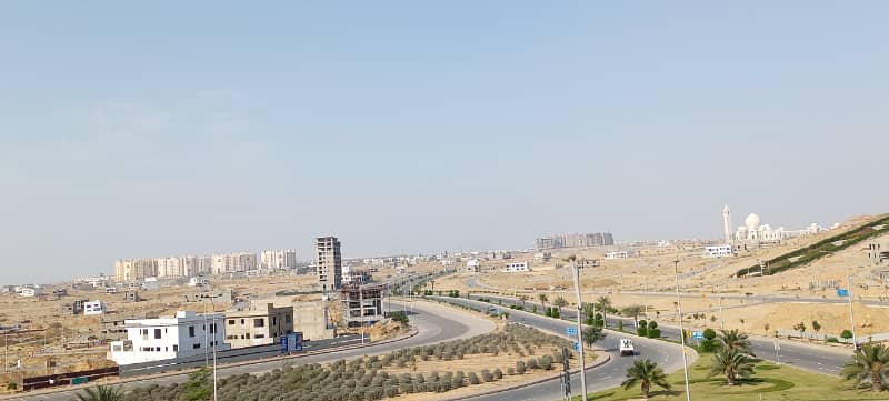 Bahria Hills Plots FOR SALE. Facing Jinnah Avenue and 2km from Main Entrance of BTK Heighted Location 1