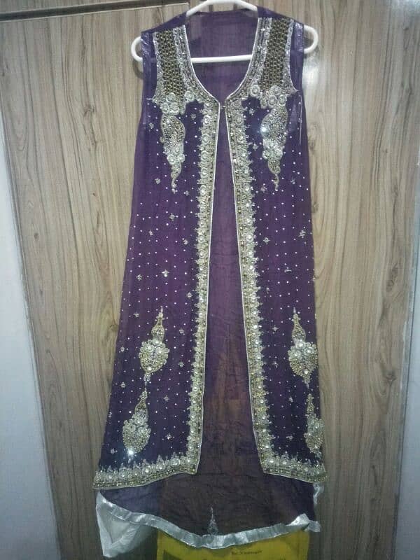 just velvet gown and shirt duppata 2