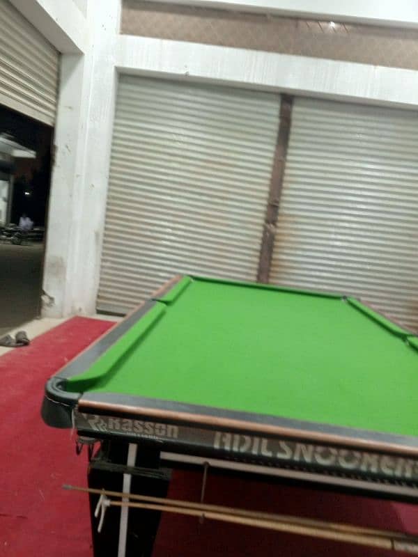 snooker table 5x10 3