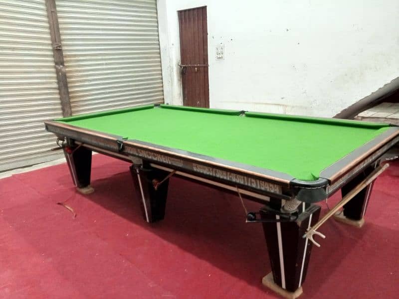 snooker table 5x10 4