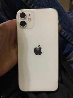 Iphone 11 ( Non PTA 64 Gb Factory Unlock) White Colour