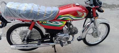 Applied for Honda CD70 2023 model Lush condition urgent sale