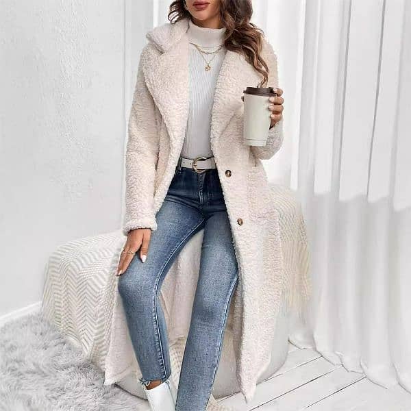 comfortable long coat for women 0