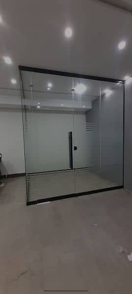 GLASS CABIN / OFFICE GLASS PARTITION 0