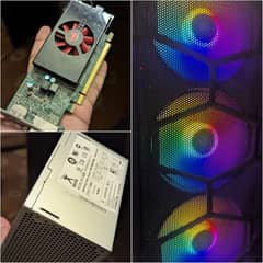 RGB FANS, POWER SUPPLY, GRAPHICS CARD