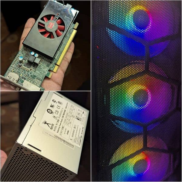 RGB FANS, POWER SUPPLY, GRAPHICS CARD 0