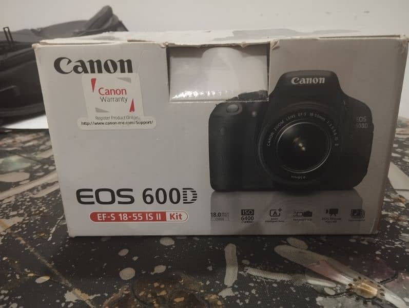 Canon EOS 600D Camera 1