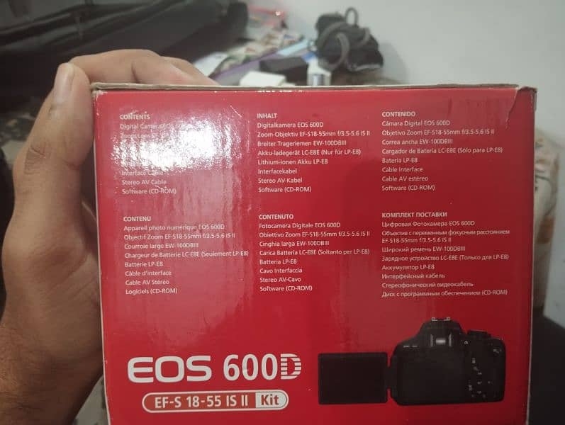 Canon EOS 600D Camera 2