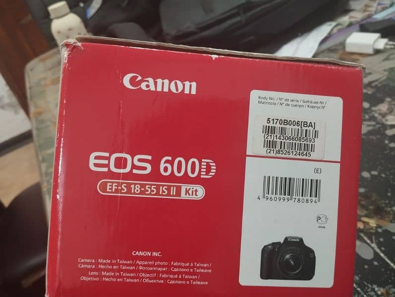 Canon EOS 600D Camera 3