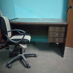 Computer Table with Chair