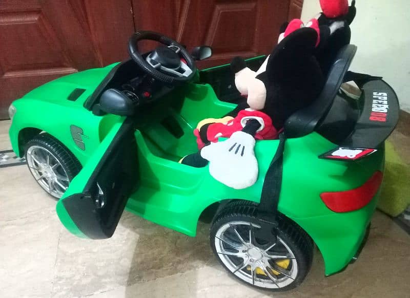 imported kids baby car excellent condition all ok with remotecontrol 4