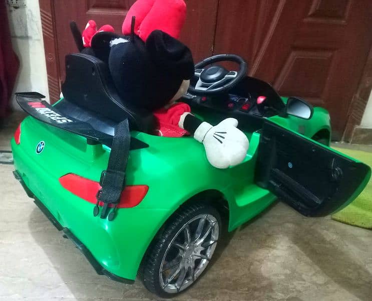 imported kids baby car excellent condition all ok with remotecontrol 5