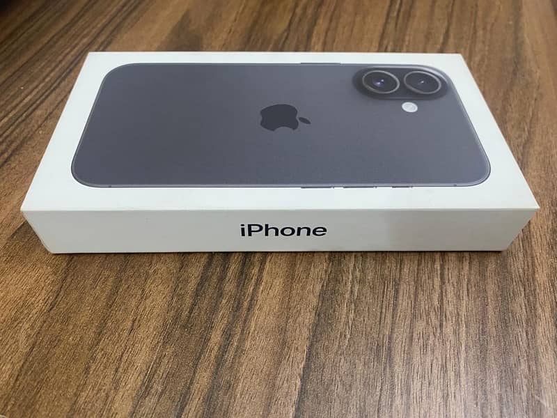 Apple iPhone 16 Black Color 256GB Box Pack 0