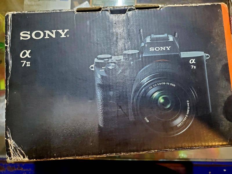 Sony A7ii Full Frame body with Box 6