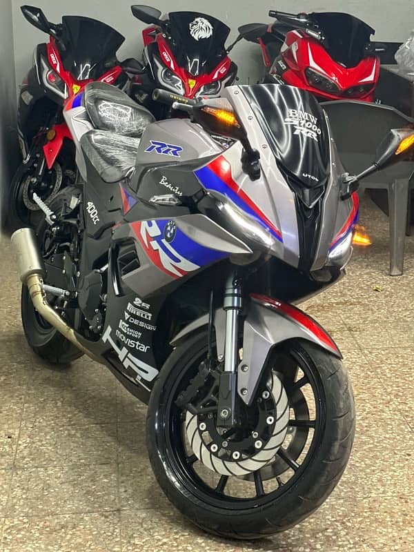 bmw 1000rr 2024 model 400cc ( double cylinder ) 1