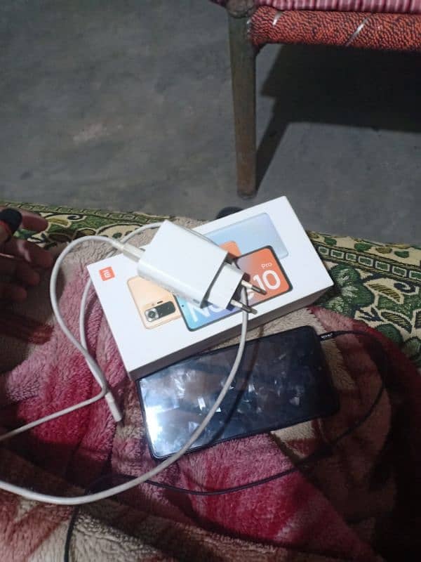 REDME NOTE 10PRO 8/128 WITH ORIGINAL BOX AND CHARGER 5