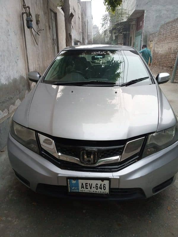 Honda City IVTEC 1300Cc 2017 Model Silver Color (Islamabad No) 0