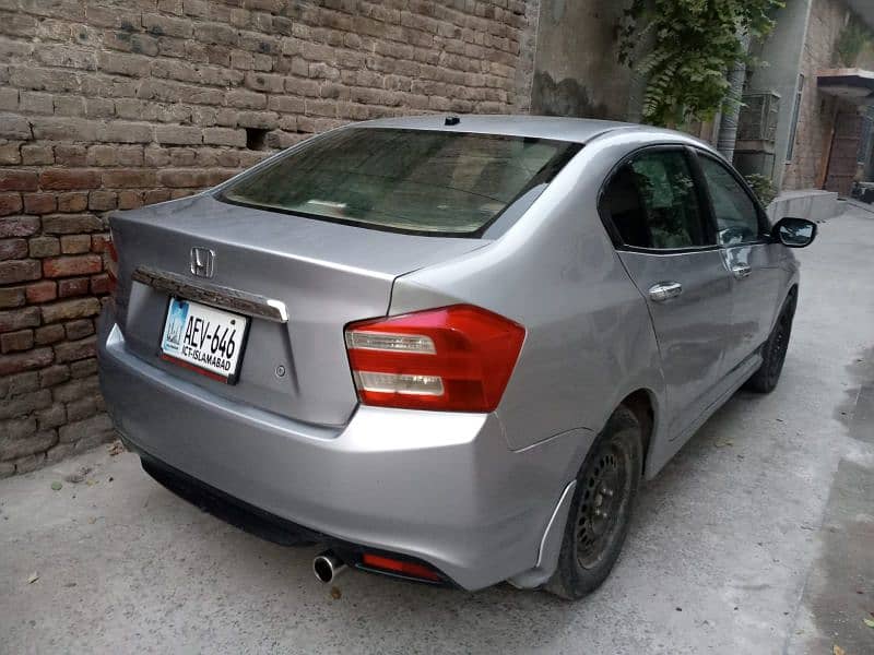 Honda City IVTEC 1300Cc 2017 Model Silver Color (Islamabad No) 2