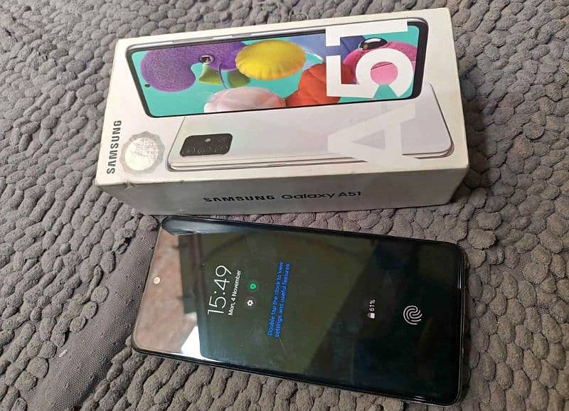 Samsung galaxy A51 6+6/128 Dule sim exchange only 0