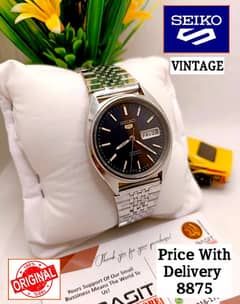 SEIKO 5 CITIZENS ORIENT AUTOMATIC MEN WRIST WATCH 03161737353