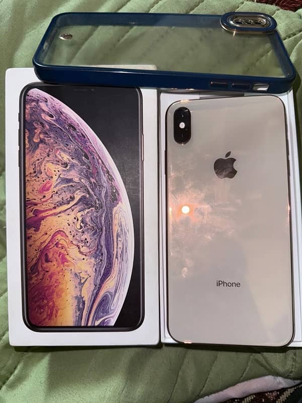 iphone x s max (256) with boxPTA Aproved 2