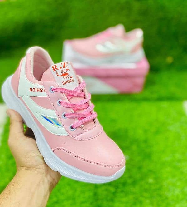 BABY PINK TRENDING SHOES FOR GIRLS 2