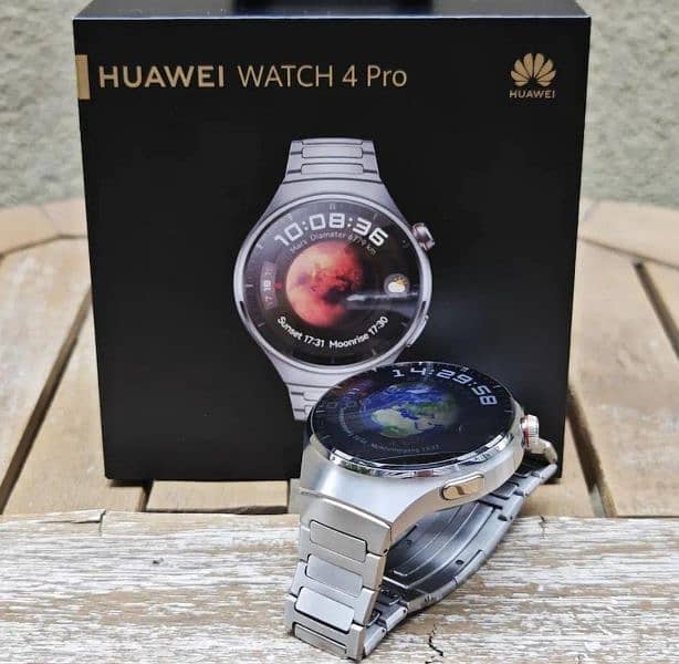 Huawei watch 4 Pro Titanium Lte cellular smartwatch 0