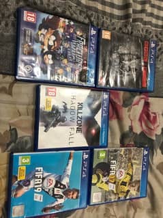 Ps 4 games very little used