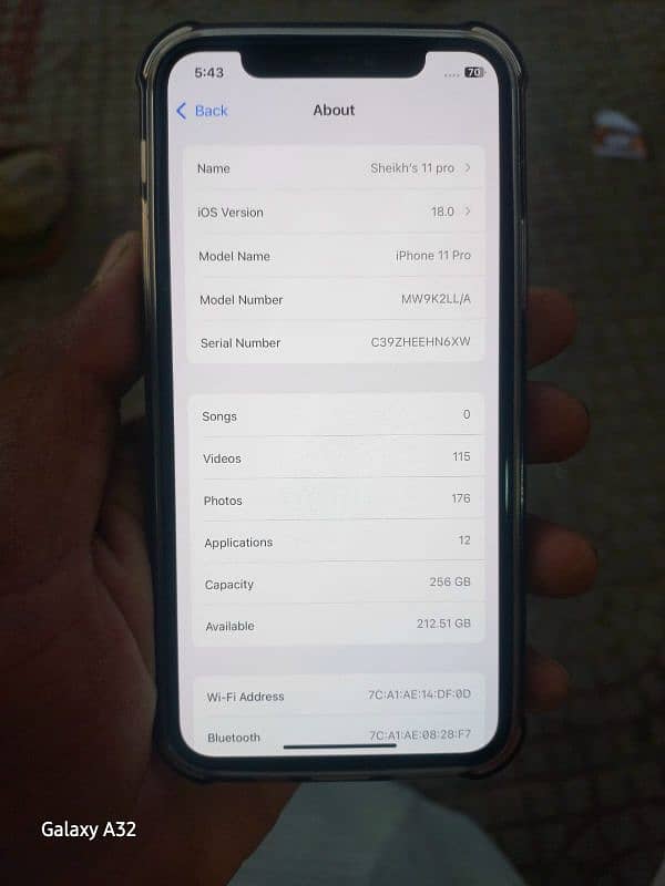 iphone 11 pro 256gb 6