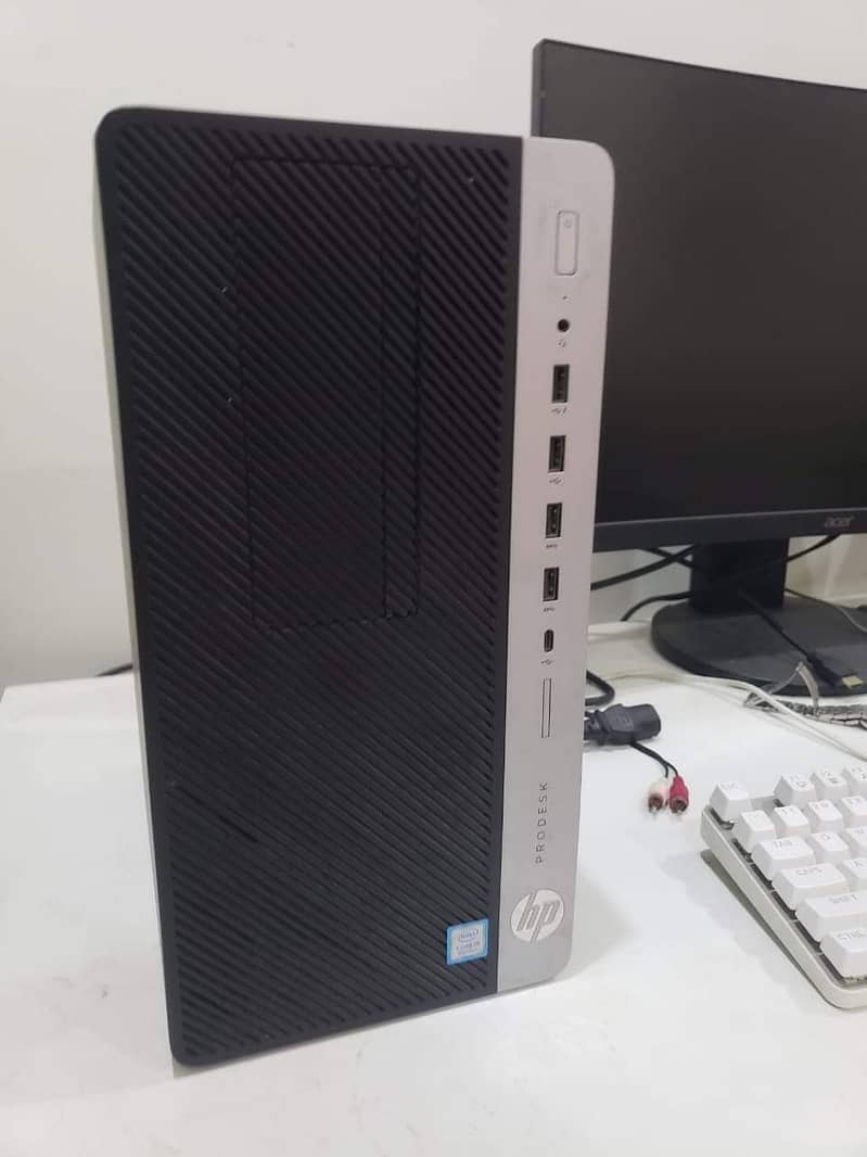 hp prodesk 600 g4 mt gaming PC core i-5 8500 8 gen 33 final 0