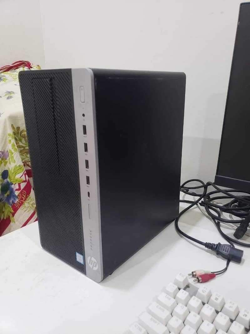 hp prodesk 600 g4 mt gaming PC core i-5 8500 8 gen 33 final 1