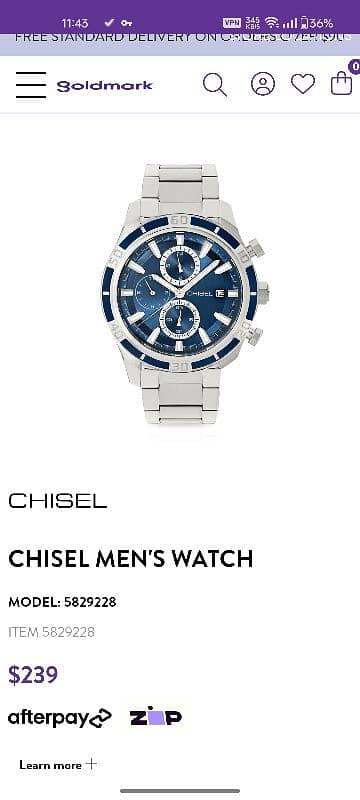 chisel watch men 7