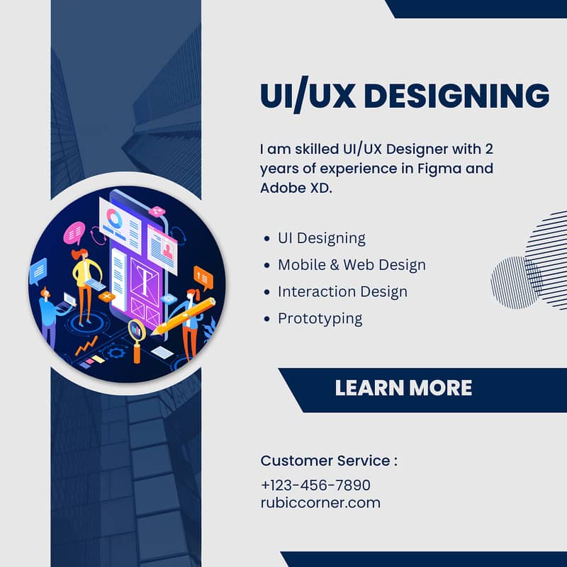 Graphic Designer and UI/UX Designer 2