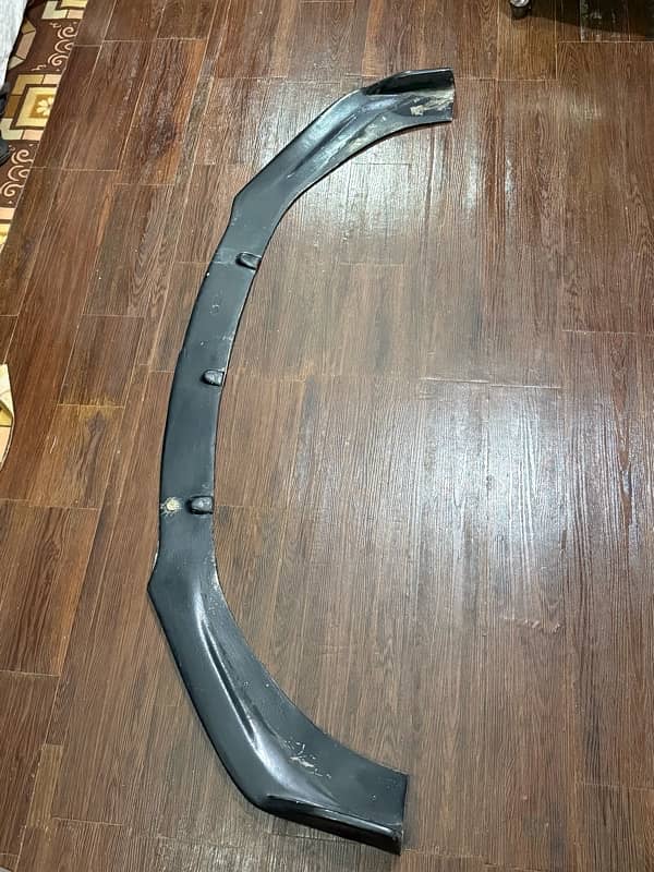 Front bumper splitter ( Fiber made ) 1