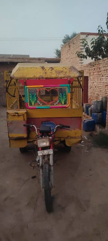 110cc Rickshaw/Bike with Sturdy Body – For Sale! 0